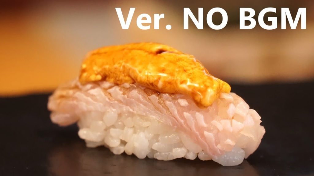 (NO BGM) 숙성 스시 오마카세 홍대 히카리 Sushi Omakase in Seoul by Master Sushi Chef No-Seong Kim - Japanese Food