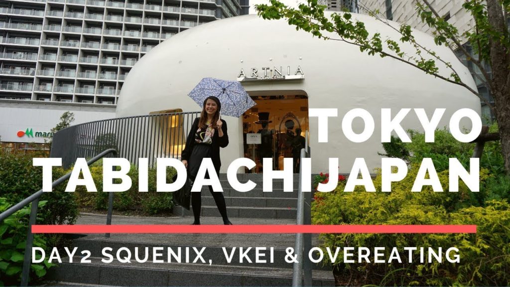 Tabidachi Japan Tokyo Trip: Day 2 Square Enix Cafe, Visual Kei & Overeating