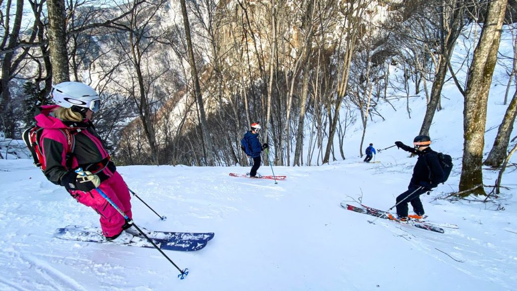 Ski touring in Kamikawa Hokkaido