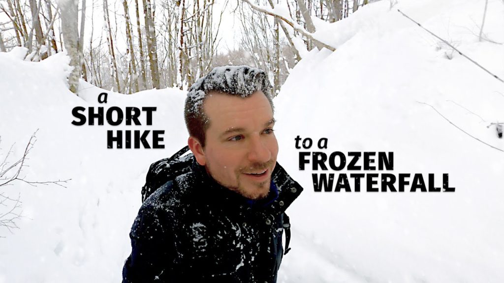 Nanataki Frozen Waterfall | Short Snowy Hike in Hachimantai Nanataki Frozen Waterfall | Short Snowy Hike in Hachimantai