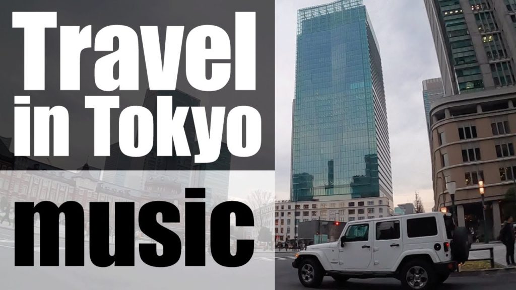 【Travel to Japan】Tokyo - Olympics Host - Driving Downtown + music♪