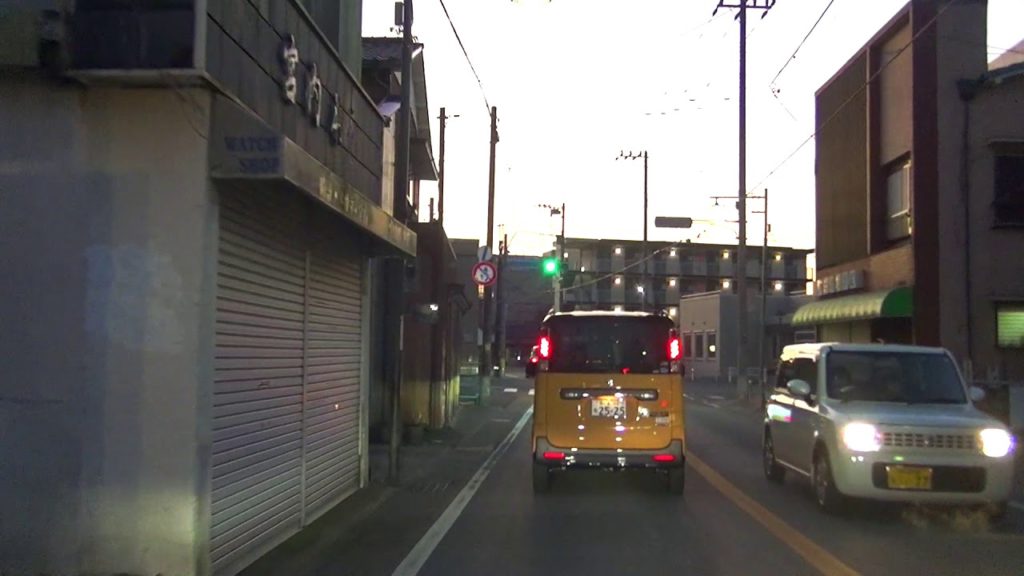 [drive japan]千葉 木更津駅周辺の風景(Central Chiba kisarazu)