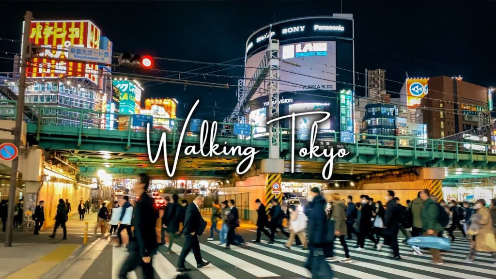 🇯🇵Walking Tokyo | Kitashinjuku Hyakunincho Crossing to Shinjuku Sta.