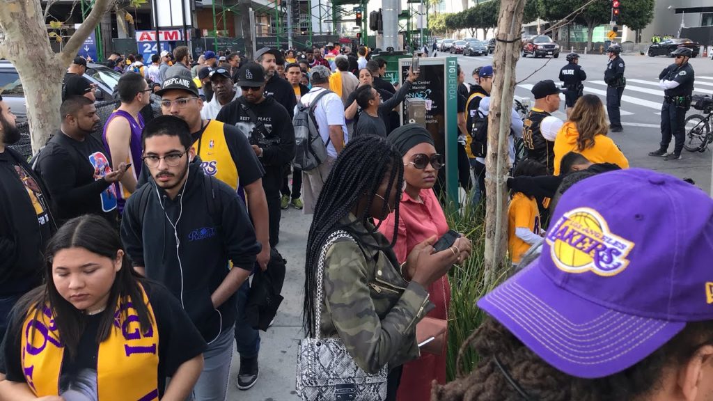 የኮቢ ብራያንት የመታሰቢያ ቀን Kobe Bryant’s memorial