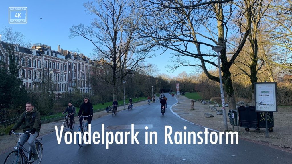 [4K Europe] Vondelpark Walkthrough