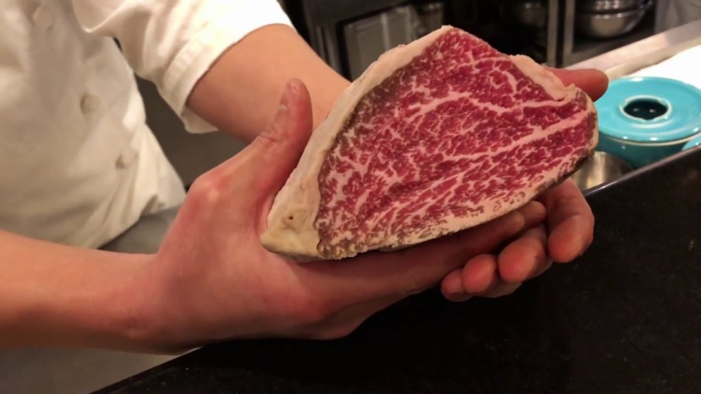 Meeting the Kobe Beef Chef