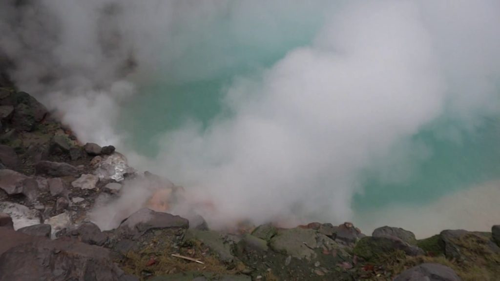 Natural steam pool, Beppu, Japan