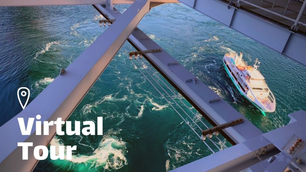 冬の日の渦の道 - Virtual walking tour Japan 4K