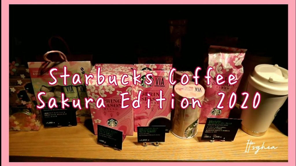 Starbucks Coffee Spring / Sakura Season 2020 in Asakusa, Tokyo, Japan