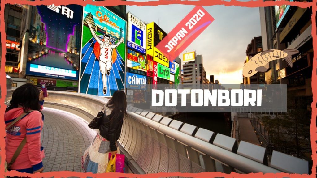 Walking around DOTONBORI 4k -  Osaka, JAPAN 2020 🛫