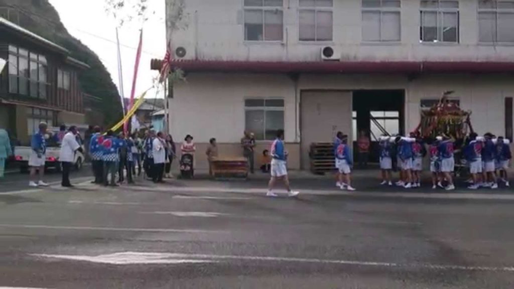 Unzen City, Nagasaki : Local Matsuri in October