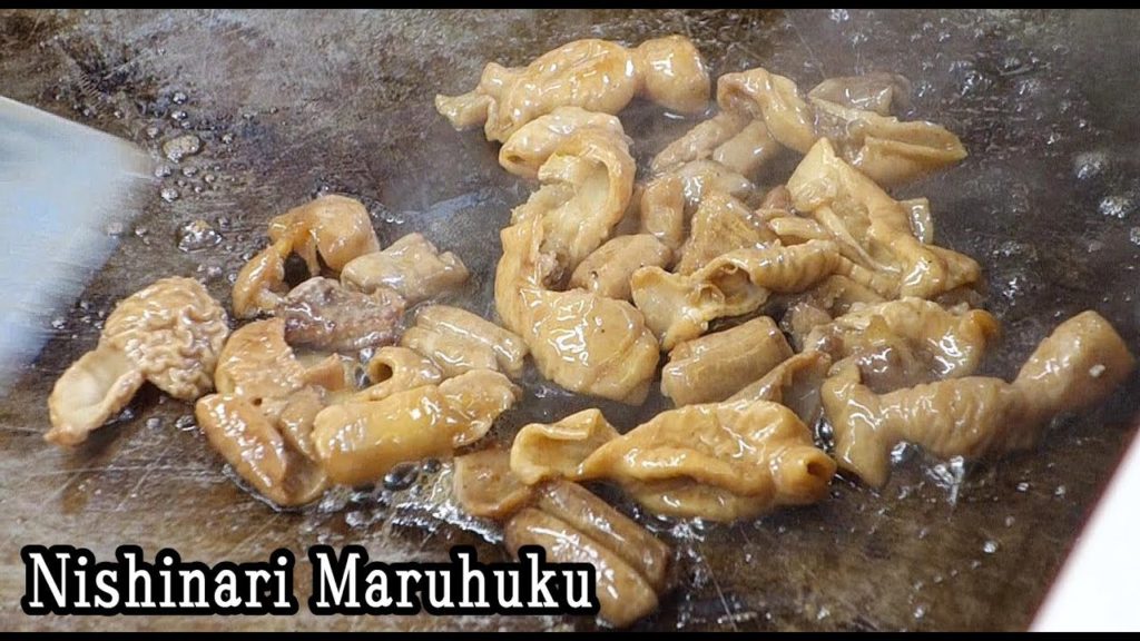 西成マルフク｜５７０円でちょい飲みできました Horumon(Grilled offal)Maruhuku in Nishinari Osaka.Japanese Street Food 烤肉