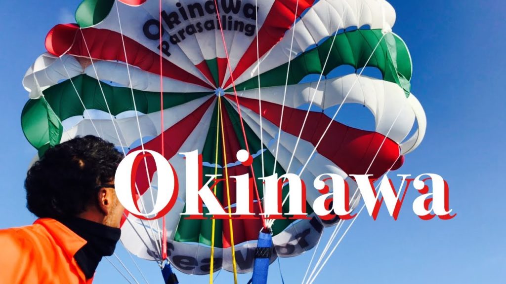 【冬の沖縄旅行】パラセーリング&ホエールウォッチング　Okinawa Trip