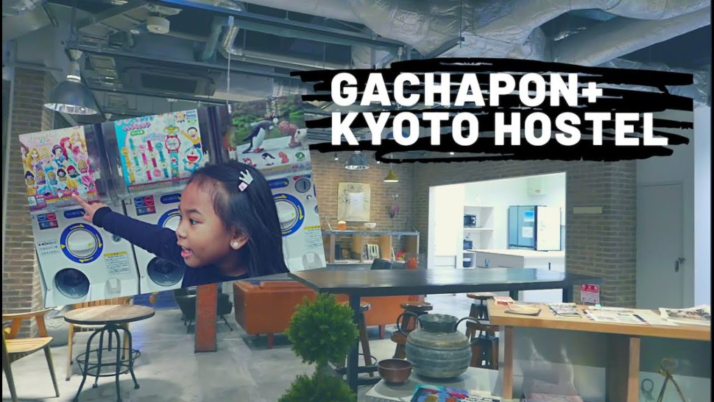 HOW TO USE GACHAPON (FRAN'S VERSION) LOL + OUR KYOTO HOSTEL TOUR