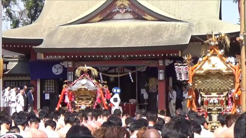 Ogionsa Festival 2016 No.1 - Mikoshi Departs Yasaka Shrine - (Kagoshima, Japan)