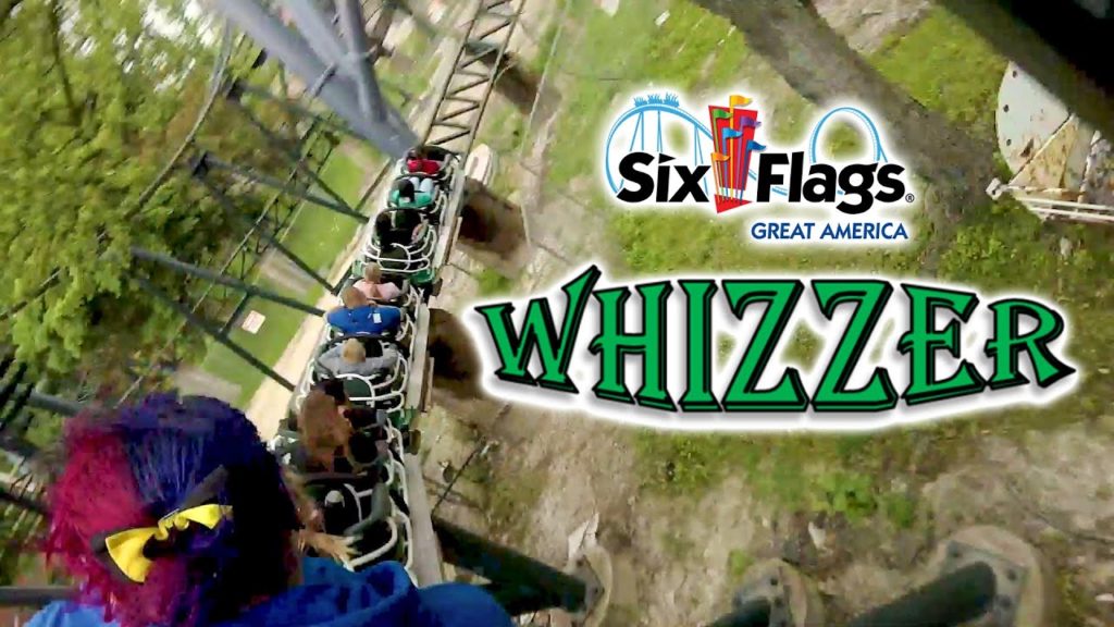 2019 Whizzer Roller Coaster On Ride HD POV Six Flags Great America