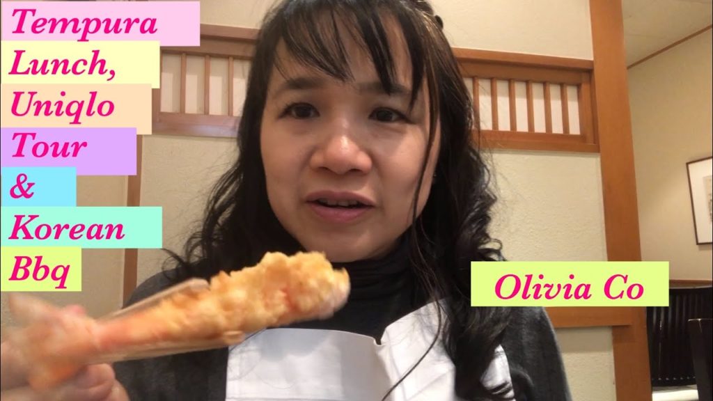 Tokyo Day 2: Tempura Lunch, Uniqlo shopping,Dinner, Illumination