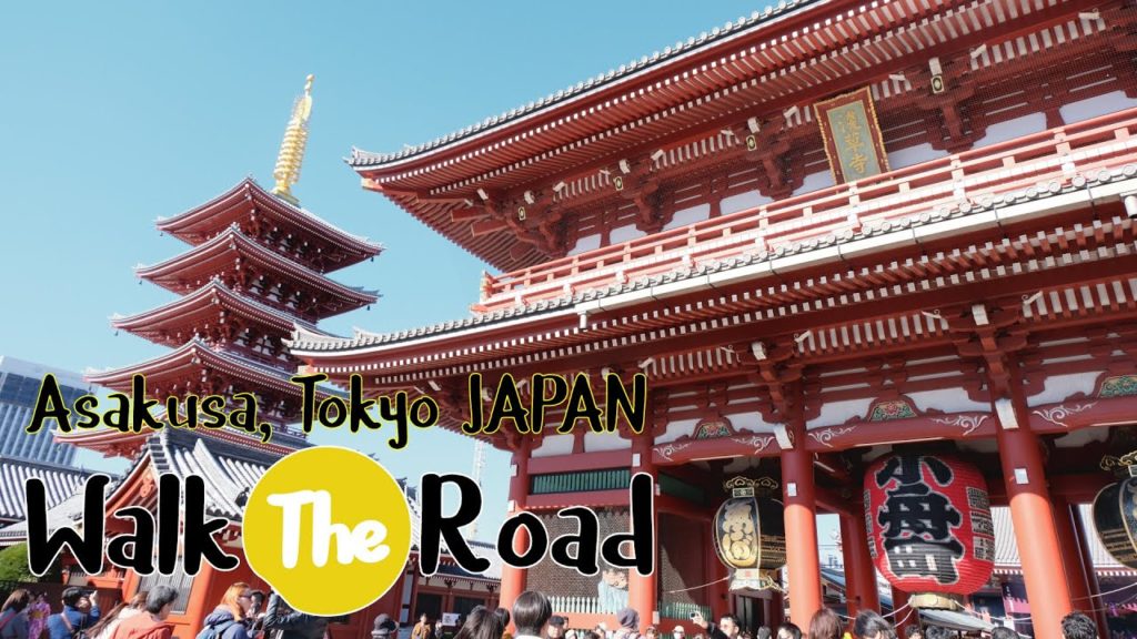 Tokyo Walk | Walking around Asakusa street and Senso-ji in Feb 2020 | JAPAN