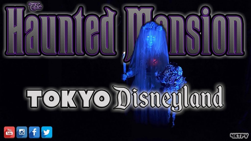 [4K] The Haunted Mansion - Tokyo Disneyland - POV complete haunting