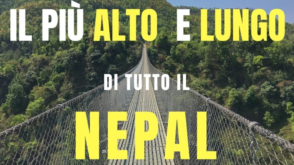 IL PONTE SOSPESO più ALTO e LUNGO di tutto il NEPAL - Kusma, Nepal - Beyond The Trip - Full HD