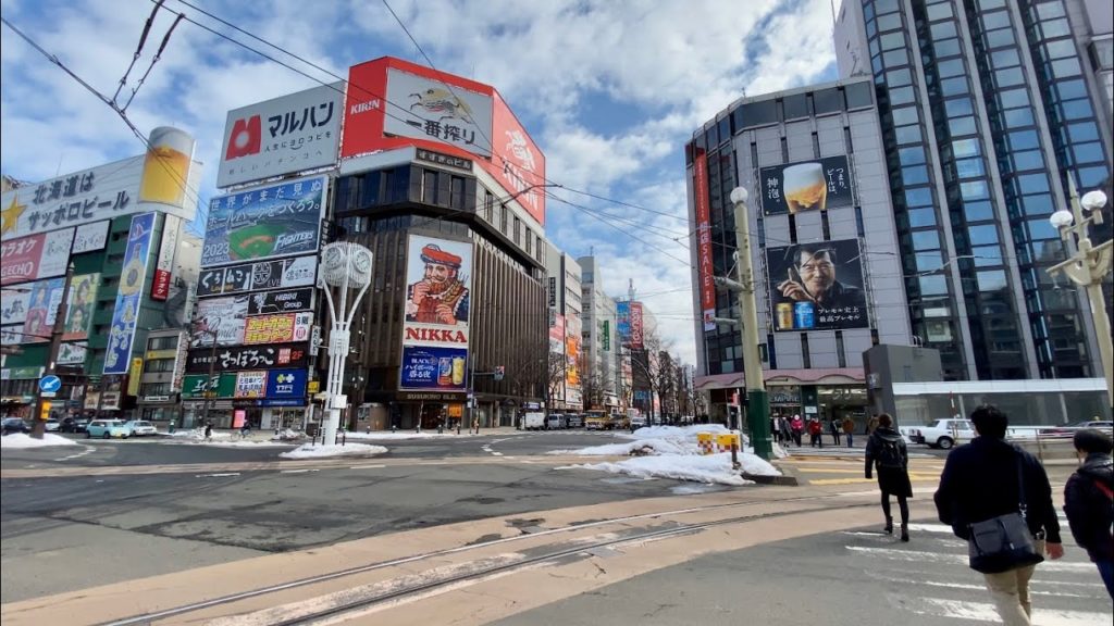 【4K】Walk travel tour on Susukino(すすきの) at Sapporo(札幌),Hokkaido【2020】