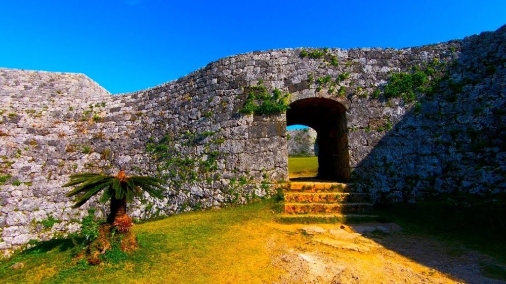 Nakijin Castle Ruins, Motobu, Okinawa, Japan GoPro 1080p