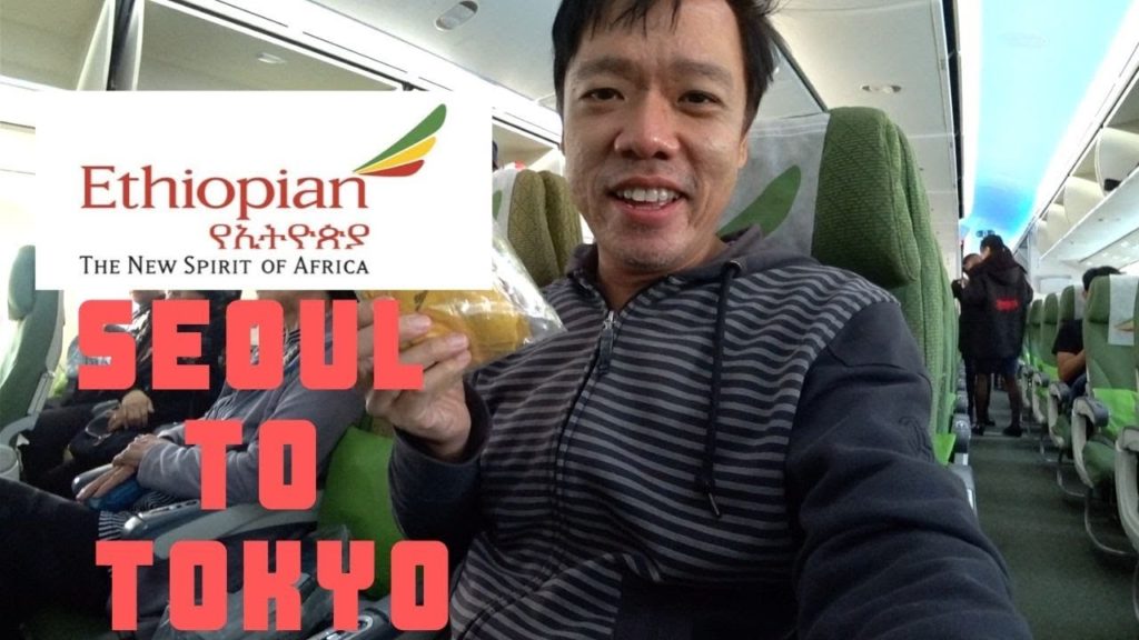 #100 Travel to JAPAN 🇯🇵 | ETHIOPIAN AIRLINES (5th freedom flight from Seoul Incheon to Toyo Narita)