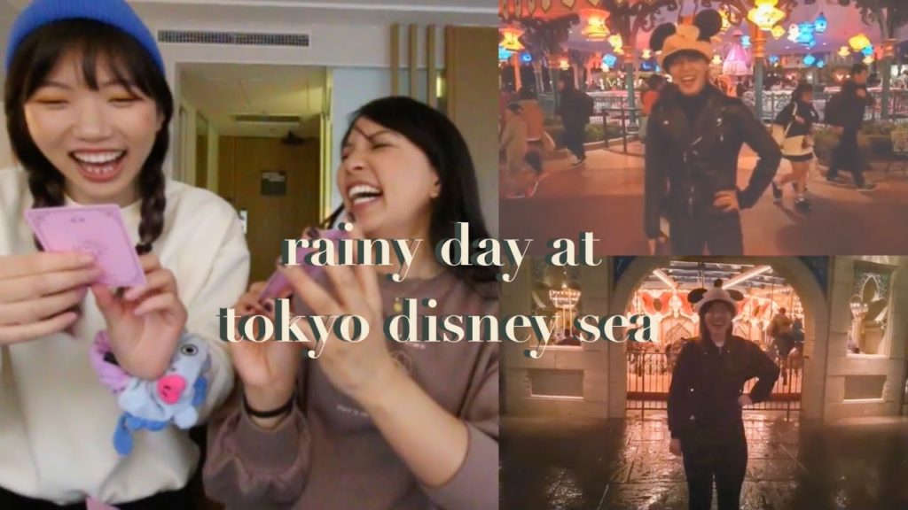The rainest day @ Tokyo Disney Sea! Filming GCF & Unboxing our Muster photocards :) | Tokyo Vlog #3 The rainest day @ Tokyo Disney Sea! Filming GCF & Unboxing our Muster photocards :) | Tokyo Vlog #3