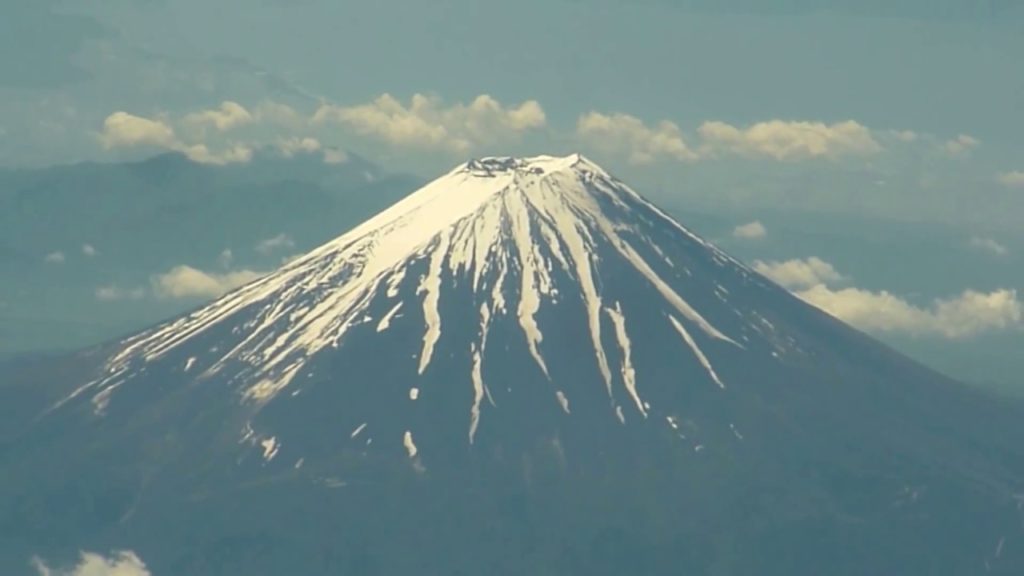 絶景!!高度１万メートルから見下ろす富士山全景 Great view!! Mt. Fuji overlooking from an altitude of 30,000 feet