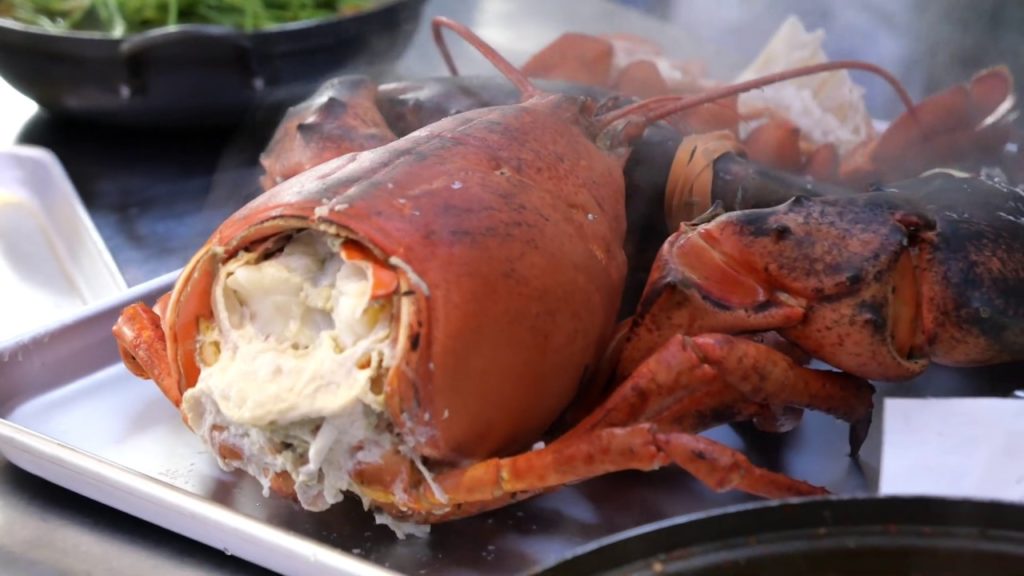 Korean Street Food - 7kg GIANT LOBSTER 🦞 - Seoul Korea