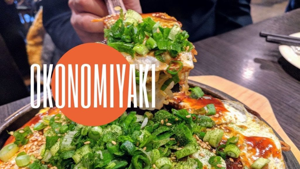 Hiroshima Okonomiyaki explained from Chinchikurin, Los Angeles