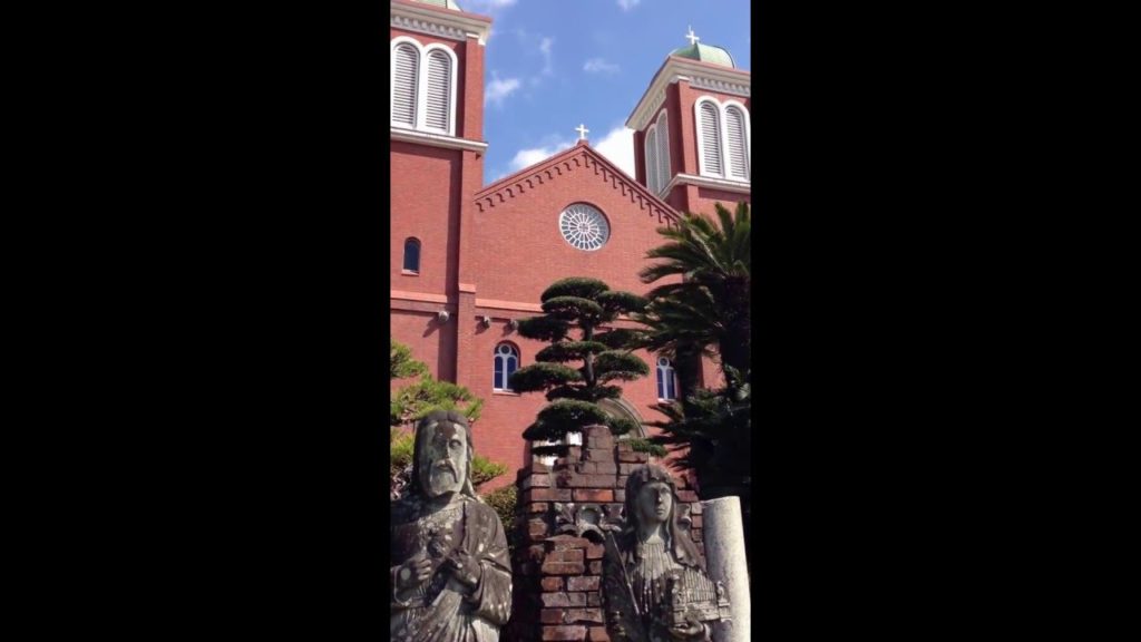 Tour Nagasaki most impressive Church is the Urakami Catholic Cathedral.