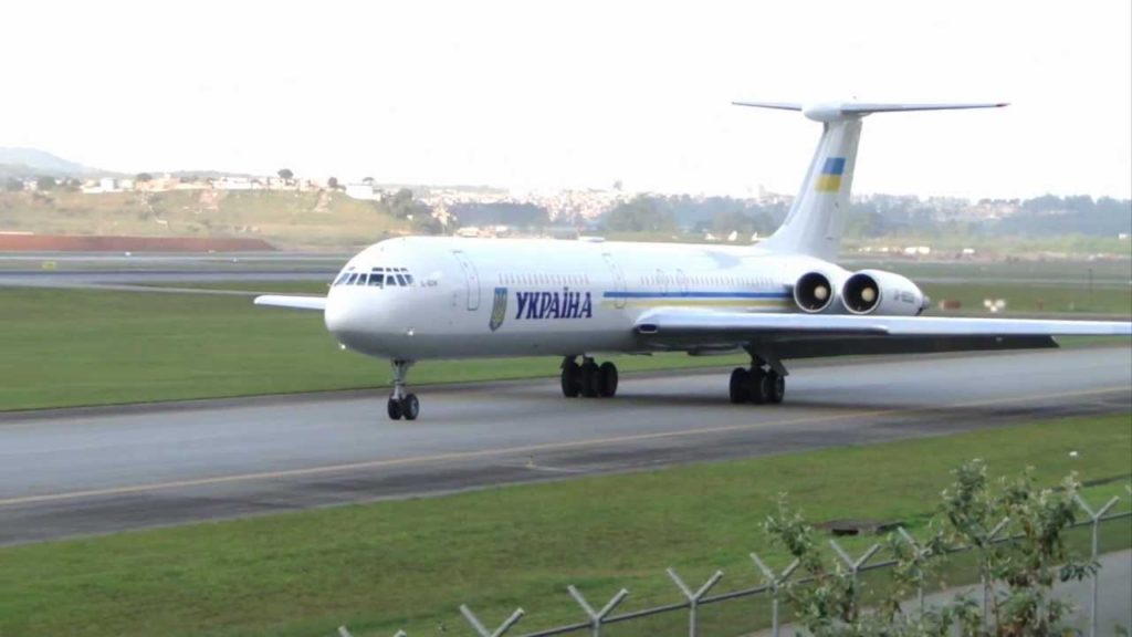 [ HD ] Ilyushin Il-62 of YKPAIHA "Ukraine Government" at Guarulhos GRU/SBGR