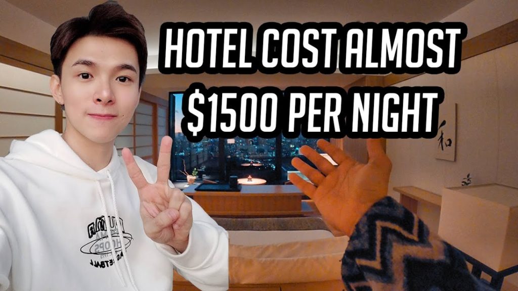 Stayed in a hotel that cost almost $1500 per night in Tokyo #FlyWithAden #AmanTokyo
