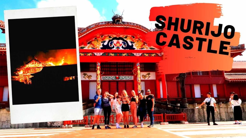 SHURIJO CASTLE FIRE!!! NAHA OKINAWA JAPAN| GET OFF THE CRUISE SHIP WITH ME |WORKING ON A CRUISE SHIP