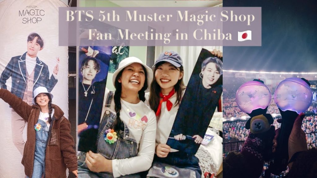 Going to the BTS (방탄소년단) 5th Muster Magic Shop Fan Meeting in Chiba 191123 🇯🇵💜| Japan Vlog #4