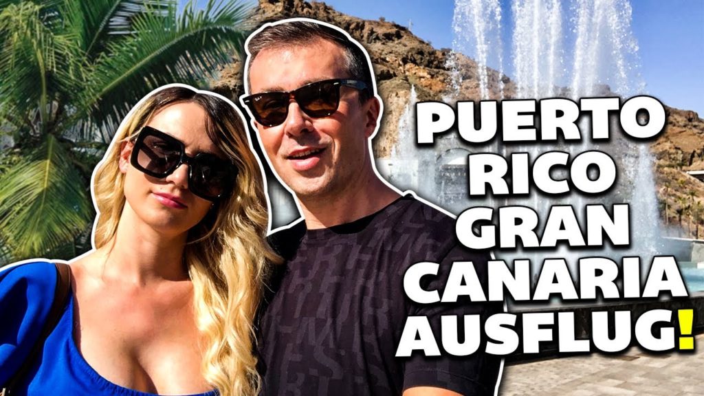 Unser erste Ausflug nach Puerto Rico auf Gran Canaria, Erfahrung mit Shopping und Strand!