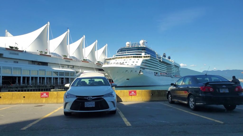 Vancouver CAR RIDE: TO CAPILANO SUSPENSION BRIDGE Passenger & Backseat Views, Edited, w/ Radio Music