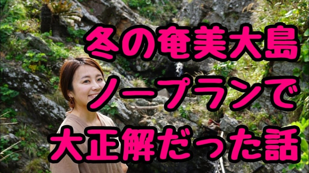 冬の奄美大島ノープランで行ったら大正解だった(前編) 冬の奄美大島ノープランで行ったら大正解だった(前編)