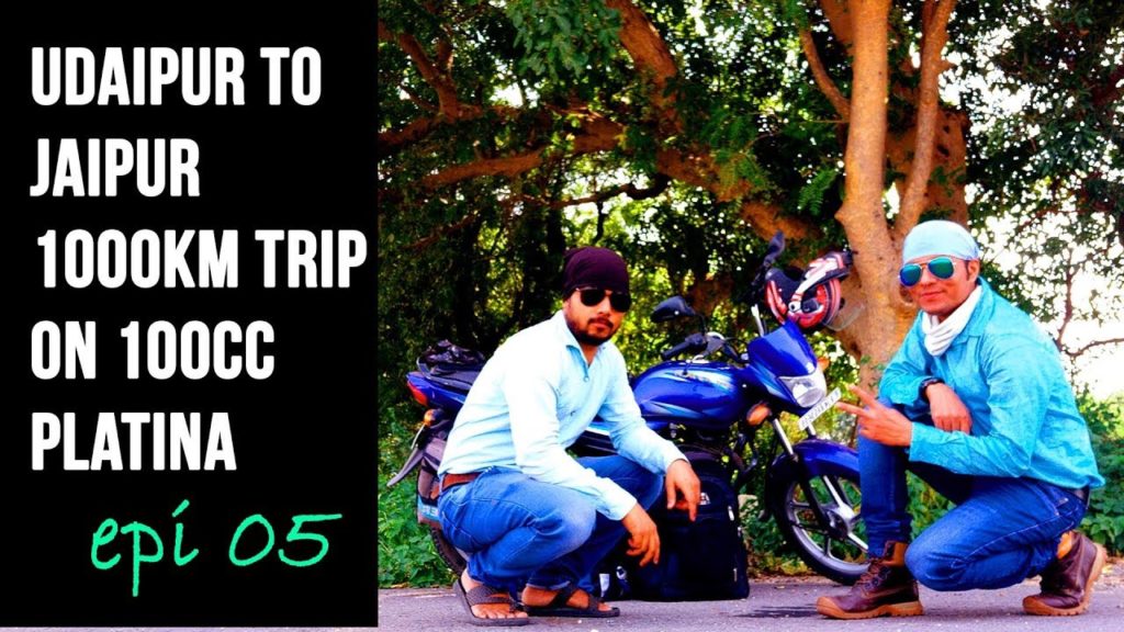 Udaipur to jaipur On 100cc Platina | 1000+km TRIP Memories| ep05