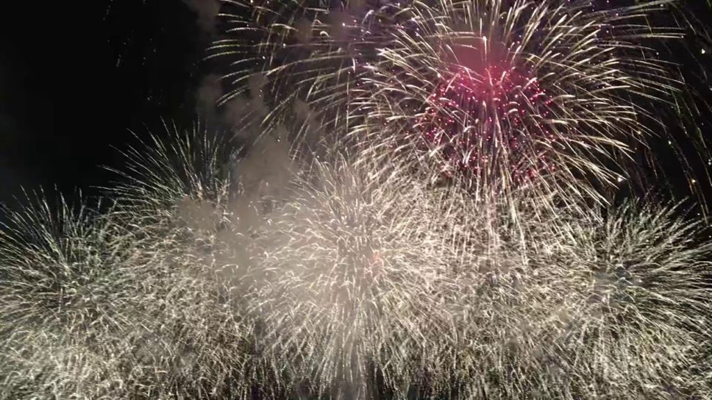 Miyazu Obon Japanese Fireworks Finale 2017