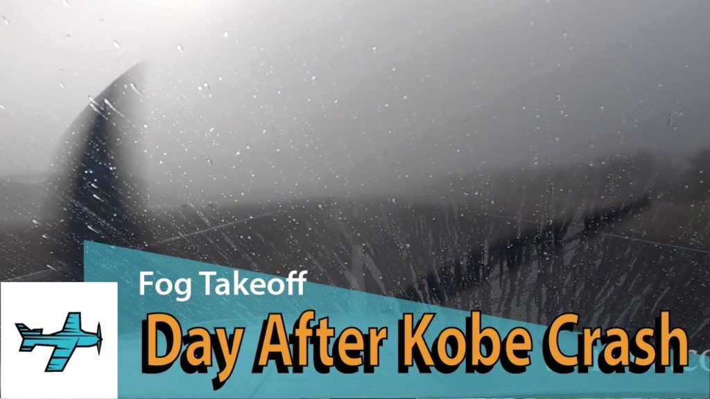 Fog Takeoff Near Zero Day After Kobe Crash - TakingOff Ep 82
