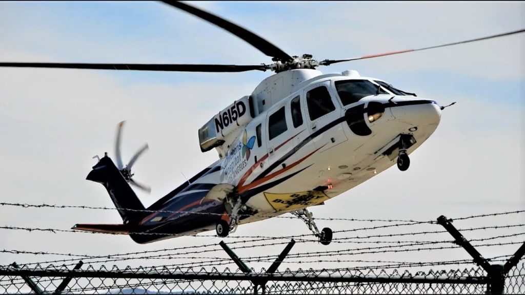 Helicopter Sikorsky S-76B Children's Hospital Van Nuys Airport (Just like Kobe Bryant Helicopter) Helicopter Sikorsky S-76B Children's Hospital Van Nuys Airport (Just like Kobe Bryant Helicopter)