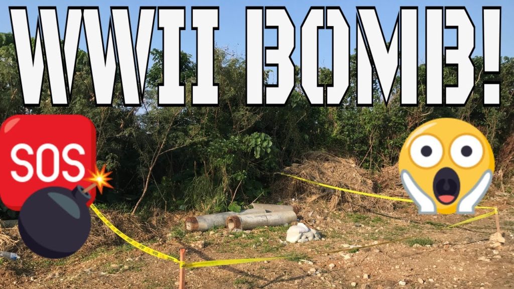 WE FOUND A BOMB IN OKINAWA!
