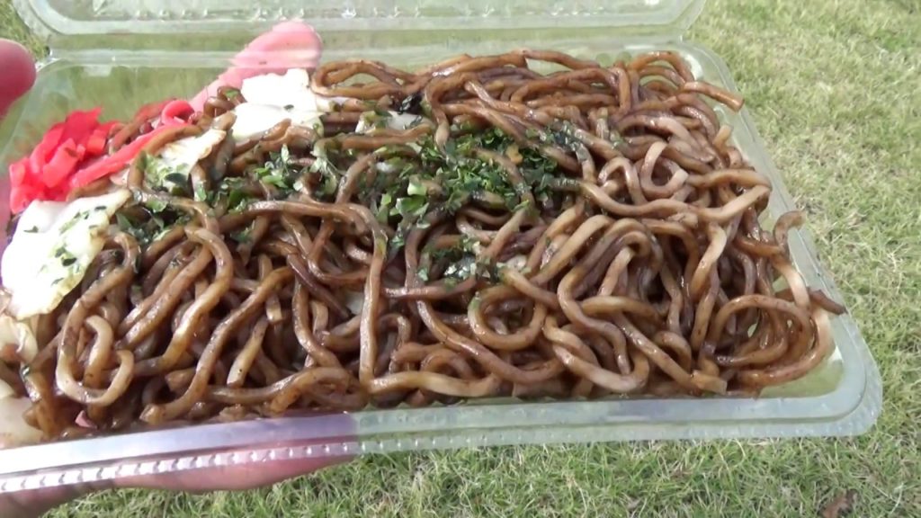 Grandpa's yakisoba noodles, Street food Japan
