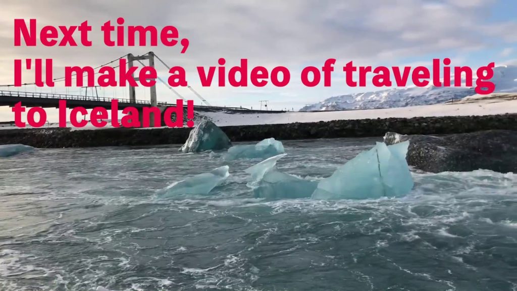 iceland travel next news!！by japanese woman.　アイスランド旅行に行ったので、動画にしようと思います。それの告知をpremiere Pro で編集やってみた。
