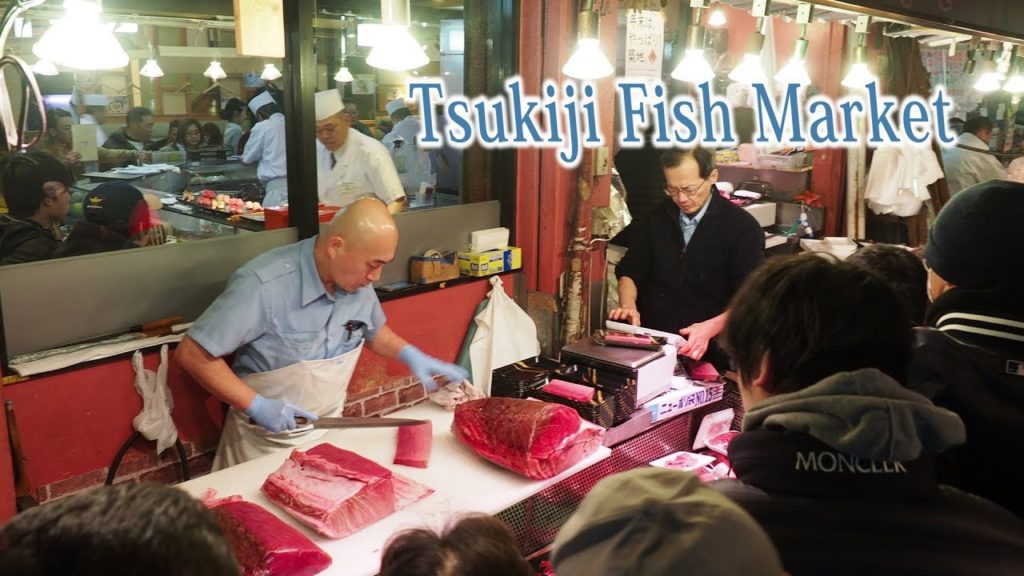 Tokyo【Year-end shoppers】Tsukiji Fish Market 2018.#4K #築地
