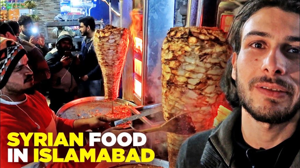 Syrian Shawarma in Islamabad | Delicious Sheesh Taouk & Afghani Burger | Pakistan Street Food Syrian Shawarma in Islamabad | Delicious Sheesh Taouk & Afghani Burger | Pakistan Street Food