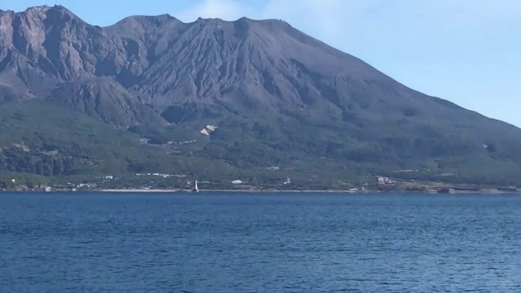 Beautiful places in Japan, Sakurajima in Kagoshima, part 1