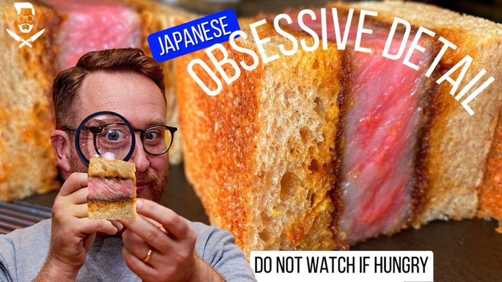 Secret off menu WAGYU KATSU SANDO Japanese Master Chef Masaki Sugisaki London  | Food Busker